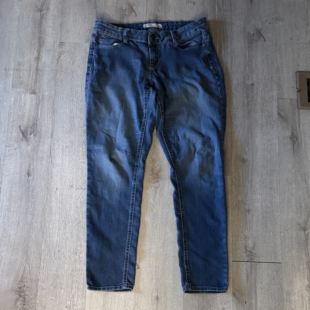 No Boundaries Women's Skinny Jeans - Blue